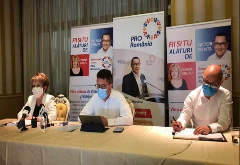 La trei zile după demisia din PSD, senatorul Emilia Arcan, desemnată candidat PRO România la Consiliul Județean Neamț