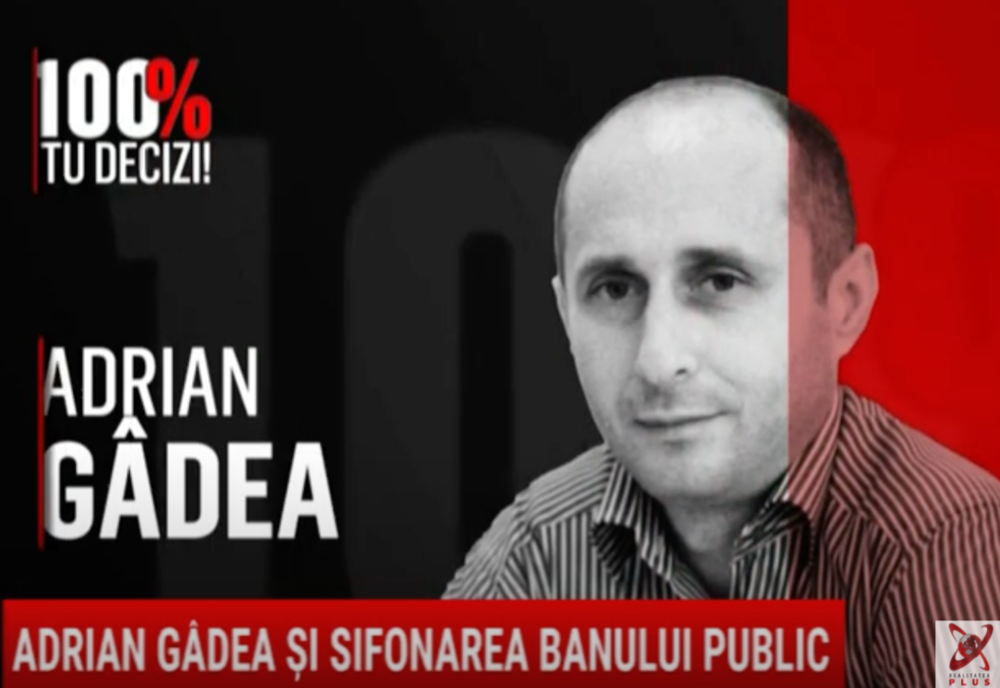 100% TU DECIZI. Adrian Gâdea, săracul politician bogat și sifonarea banului public