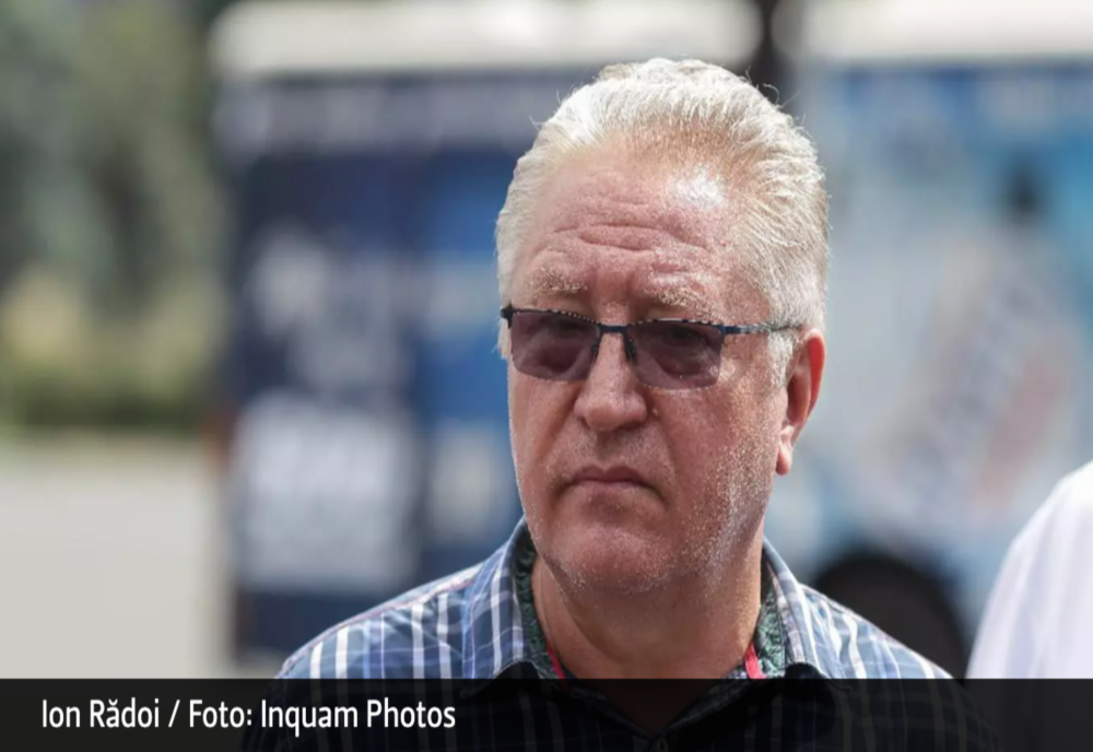 Ion Rădoi contestă în instanță plasarea sa sub control judiciar