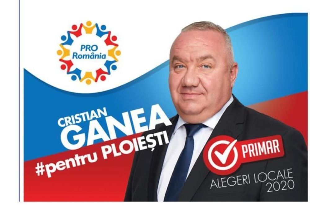Cristian Mihai Ganea candidează din partea Pro România la primăria Ploieștiului